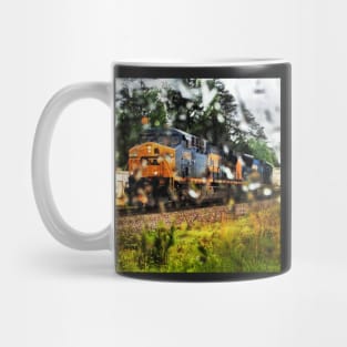 Train in the Rain Mug